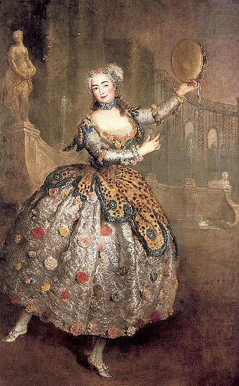 antoine pesne Portrait of the dancer Barbara Campanini china oil painting image